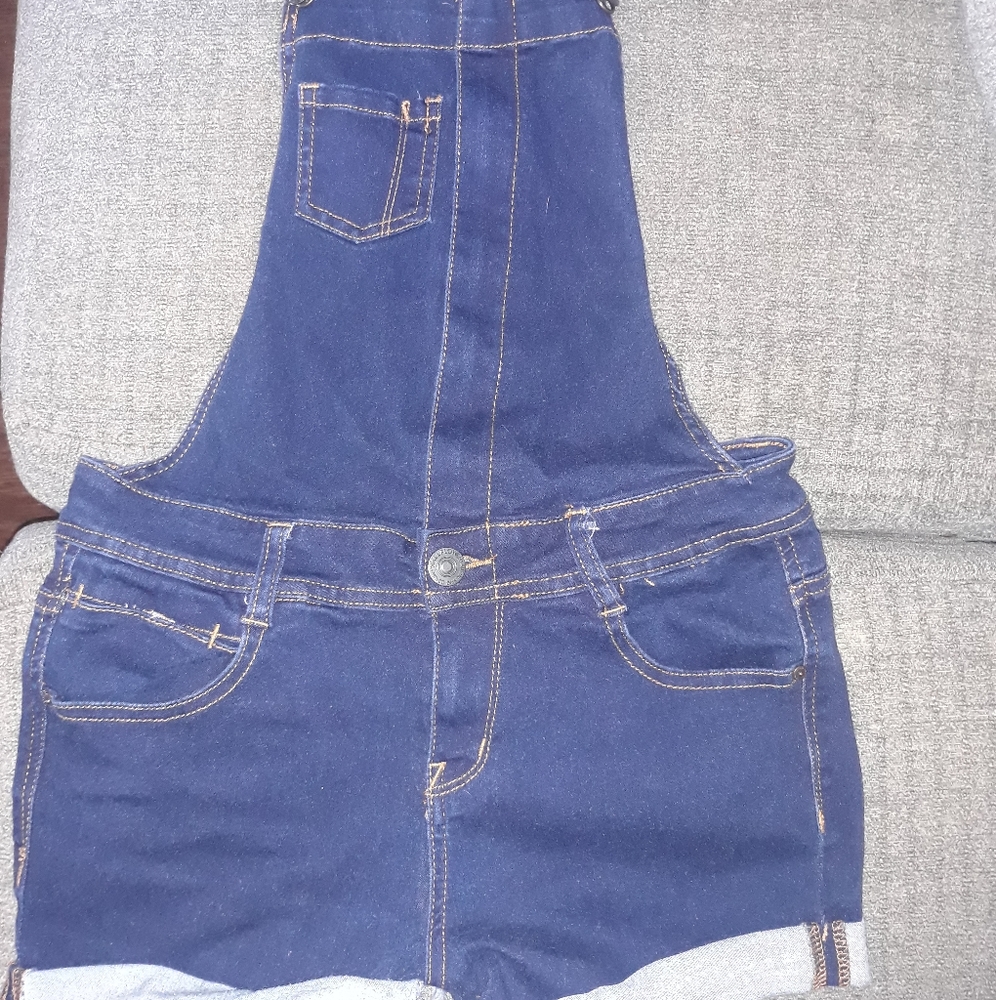 Wallflower overall shorts